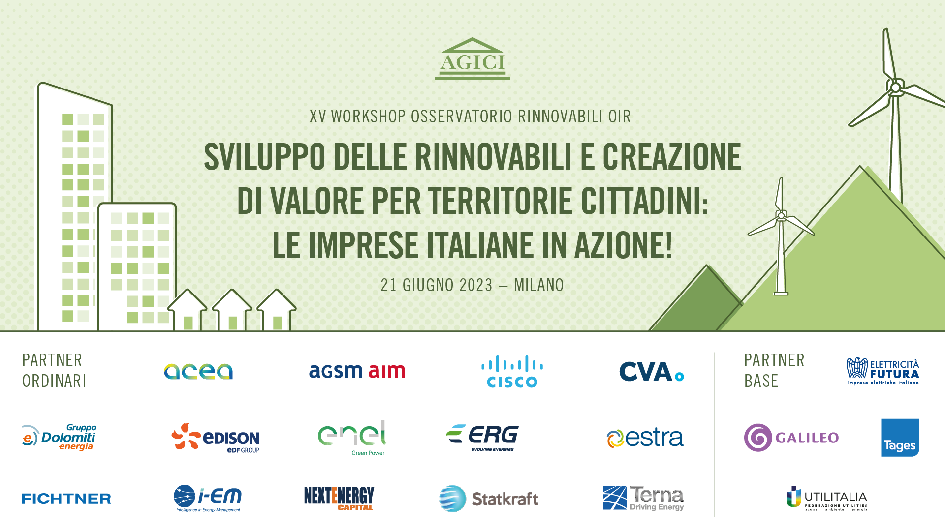 Sviluppo delle rinnovabili e creazione di valore per territori e cittadini: le imprese italiane in azione!